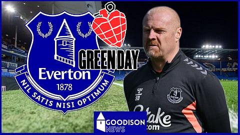 Green Day front man Billie Joe Armstrong has responded to praise from Everton boss Sean Dyche