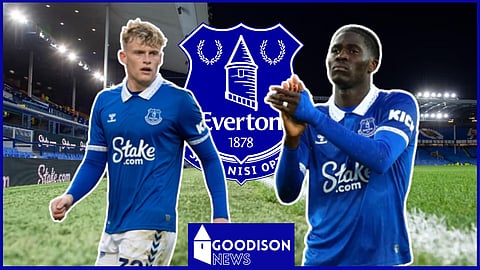 Jarrad Branthwaite and Amadou Onana are both sought-after Everton stars