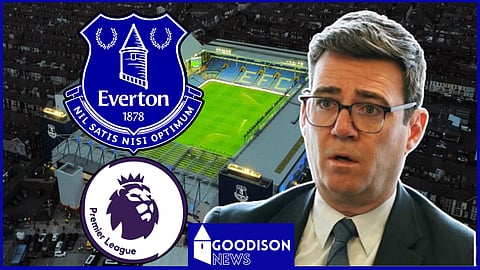 Andy Burnham is deeply unhappy with the Premier League over Everton