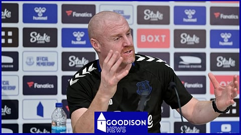 Everton boss Sean Dyche has given a new injury update