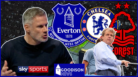 Jamie Carragher scoffed at Chelsea developments after Everton sanctions - Credit: Sky Sports