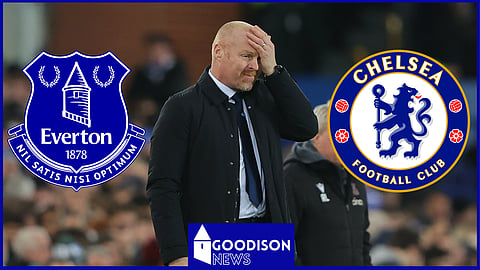 Sean Dyche saw his Everton side suffer a crushing defeat against Chelsea