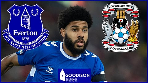 Ellis Simms swapped Everton for Coventry City last summer
