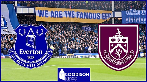 Everton supporters truly got behind their side against Burnley at Goodison Park