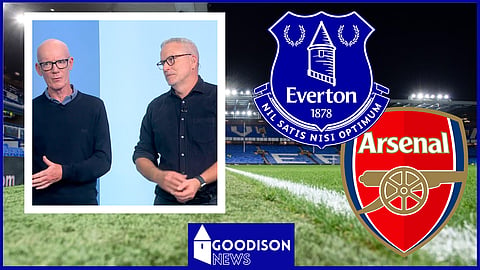 Dermot Gallagher spoke about Arsenal v Everton (Credit: @SkySportsPL)