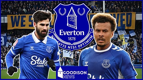 Andre Gomes and Dele Alli are out of contract at Everton this summer