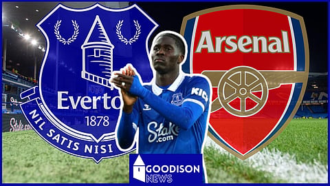 Arsenal are interested in Everton star Amadou Onana