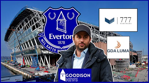 777 Partners are seeking funding to complete a takeover at Everton