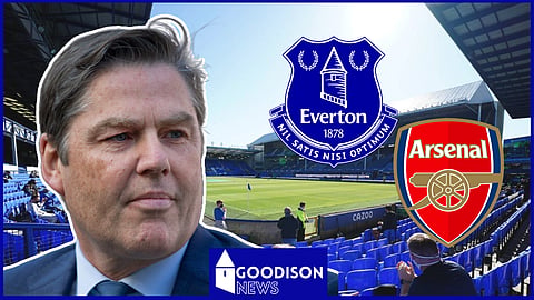 Richard Masters attended the clash between Everton and Arsenal