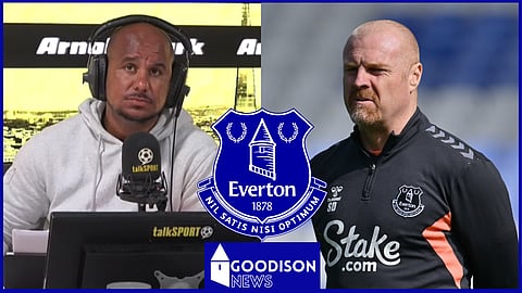 Gabby Agbonlahor has shared his thoughts on the future of Sean Dyche. Credit: talkSPORT