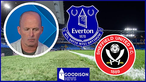 Mike Dean was speaking about Everton on Soccer Saturday. Credit: @SkySportsPL