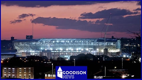 Bramley-Moore Dock Stadium, future home of Everton