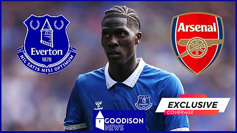 Everton midfielder Amadou Onana has been linked to Arsenal