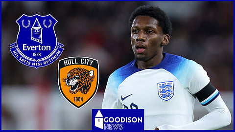 Everton have been linked with Hull City star Jaden Philogene