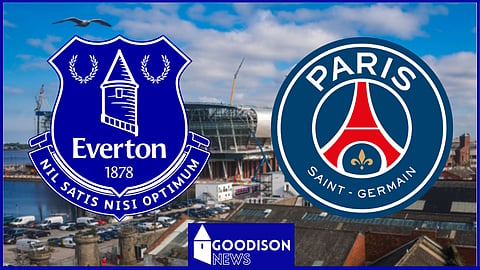 PSG's owners had previously been in talks over buying a club like Everton