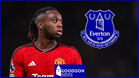 Everton had been linked with interest in signing Aaron Wan-Bissaka