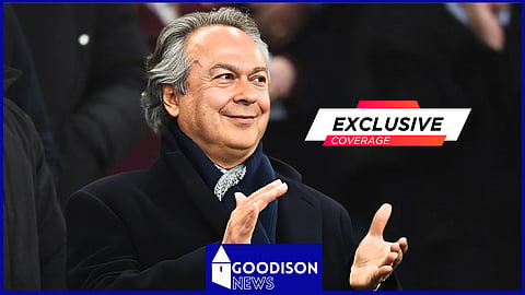 Everton chairman Farhad Moshiri