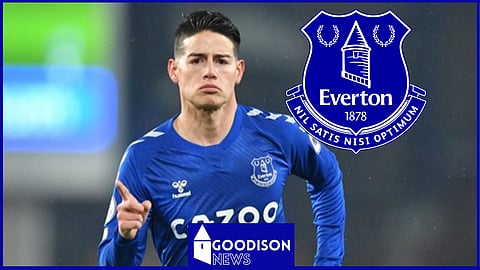 James Rodriguez recently hinted at a possible return to Everton