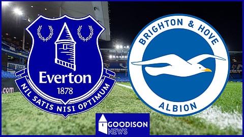 Everton faced Brighton on the opening day