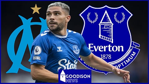 Neal Maupay has departed Everton for Marseille