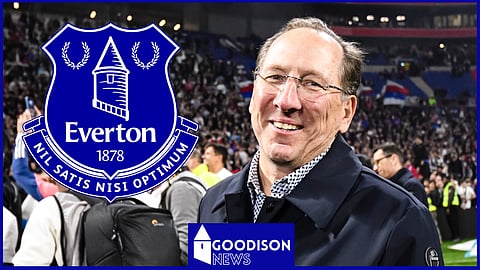John Textor is keen on buying Everton from Farhad Moshiri.
