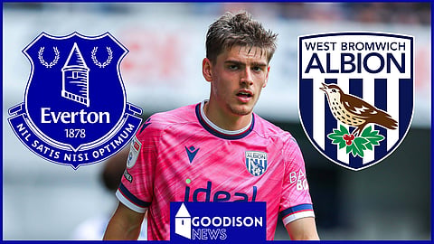 Everton are keen on West Brom ace Tom Fellows. (Credit: Imago)