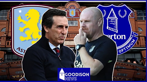 Everton take on Aston Villa at Villa Park