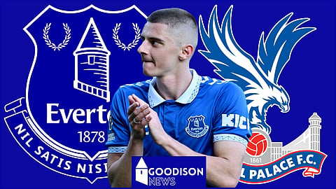 Everton defender Vitalii Mykolenko is expected to feature against Crystal Palace