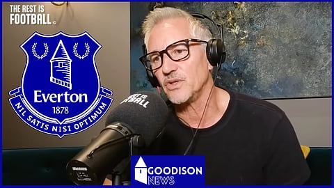 Gary Lineker has shared his verdict on Everton. (Credit: Rest Is Football)
