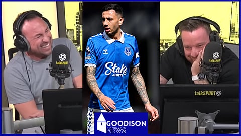 Jason Cundy and Jamie O'Hara amused by Dwight McNeil claim after Everton v Crystal Palace. Credit: talkSPORT