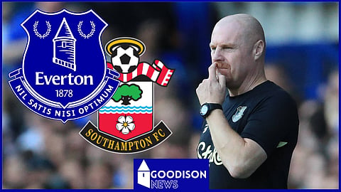 Sean Dyche was predicted to make wholesale changes to Everton side against Southampton