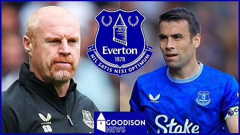 Everton manager Sean Dyche has provided an update on Seamus Coleman