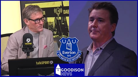 Simon Jordan shares Dan Friedkin wealth verdict as Everton takeover update emerges. Credit: talkSPORT via YouTube / TIFF Originals on YouTube