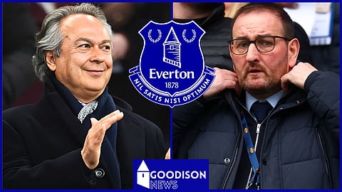 Farhad Moshiri and Kevin Thelwell have come in for criticism at Everton