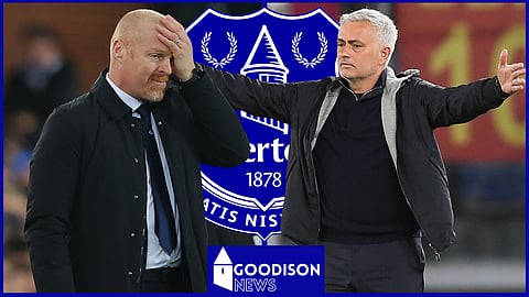 Jose Mourinho could replace Sean Dyche at Everton