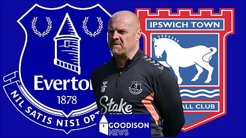 Sean Dyche hopes to guide Everton to beat Ipswich