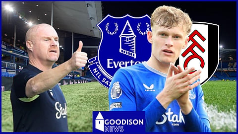 Everton manager Sean Dyche has a Jarrad Branthwaite decision to make (Credit - Imago)