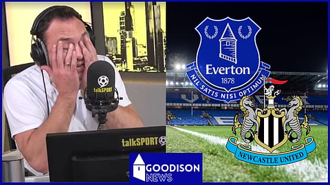 Jason Cundy hits back live on air at Everton controversy v Newcastle United. Credit: talkSPORT