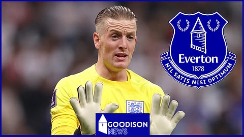 Everton goalkeeper Jordan Pickford was horrible for England v Greece