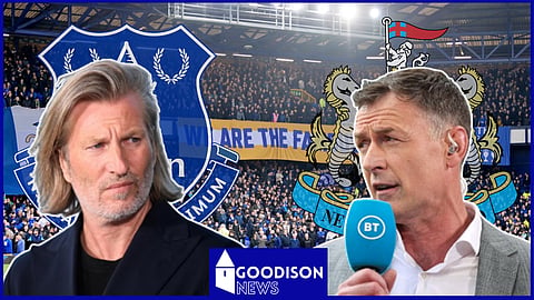 Robbie Savage and Chris Sutton clash over Everton controversy v Newcastle United
