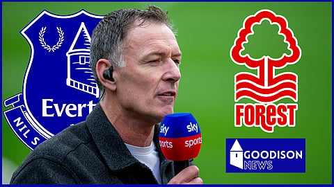 Chris Sutton has reacted to Everton comparison to Nottingham Forest (Credit Imago)