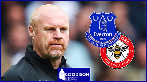 Sean Dyche oversaw a 0-0 draw between Everton and Brentford. Credit: Imago