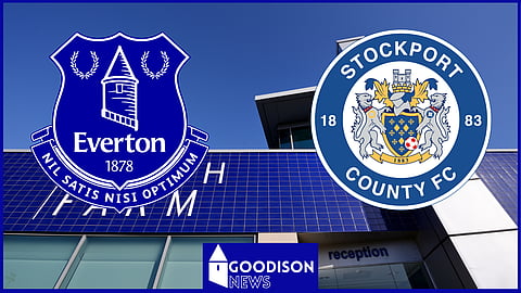 Two Everton players spent time at Stockport County.