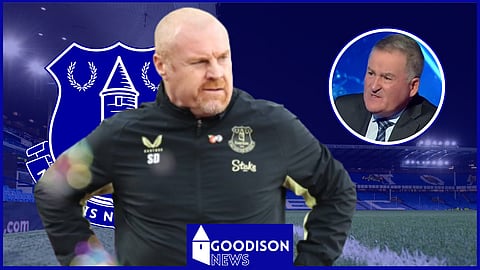 Richard Keys predicts Sean Dyche's future at Everton (Credit - Imago/@beINSPORTS_EN on X)