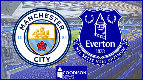Everton faced Manchester City on Thursday.