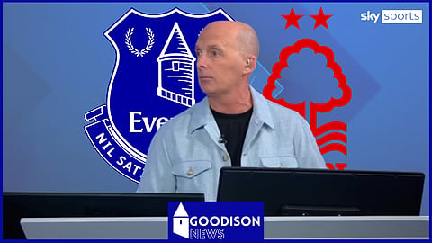 Mike Dean reacts to Everton v Nottingham Forest controversy on Sky Sports