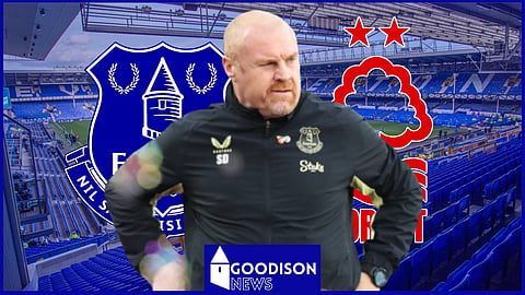 Refereeing in Everton v Nottingham Forest deemed poor. (Credit - Imago)