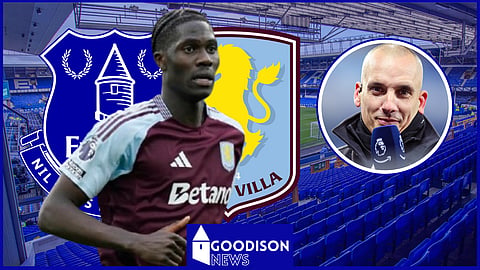 Leon Osman reacts to Onana controversy in Everton v Aston Villa. (Credit - Imago)