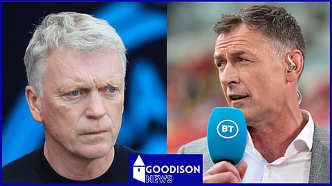 Chris Sutton has offered his David Moyes verdict. (Credit: Imago)