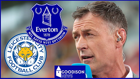 Chris Sutton makes his prediction for Everton v Leicester. (Credit: Imago)